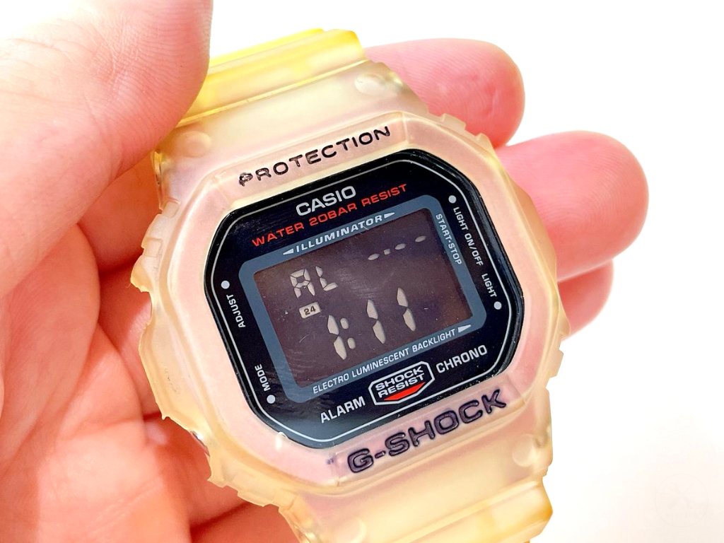 GショックDW5600HRのアラーム・時報の使い方のアイキャッチ画像