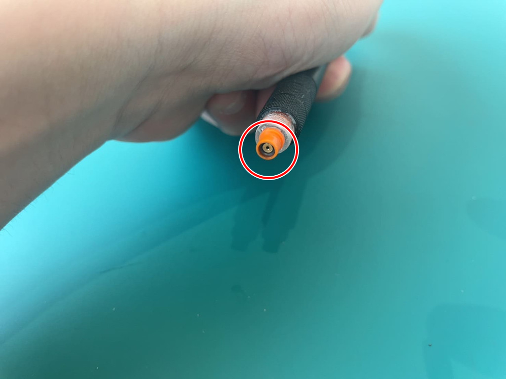 (補足)チャンク部分は指の腹で輪を下ろすと開く