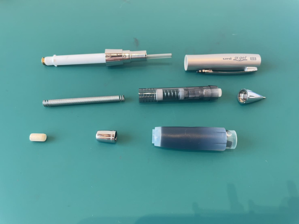 分解完了