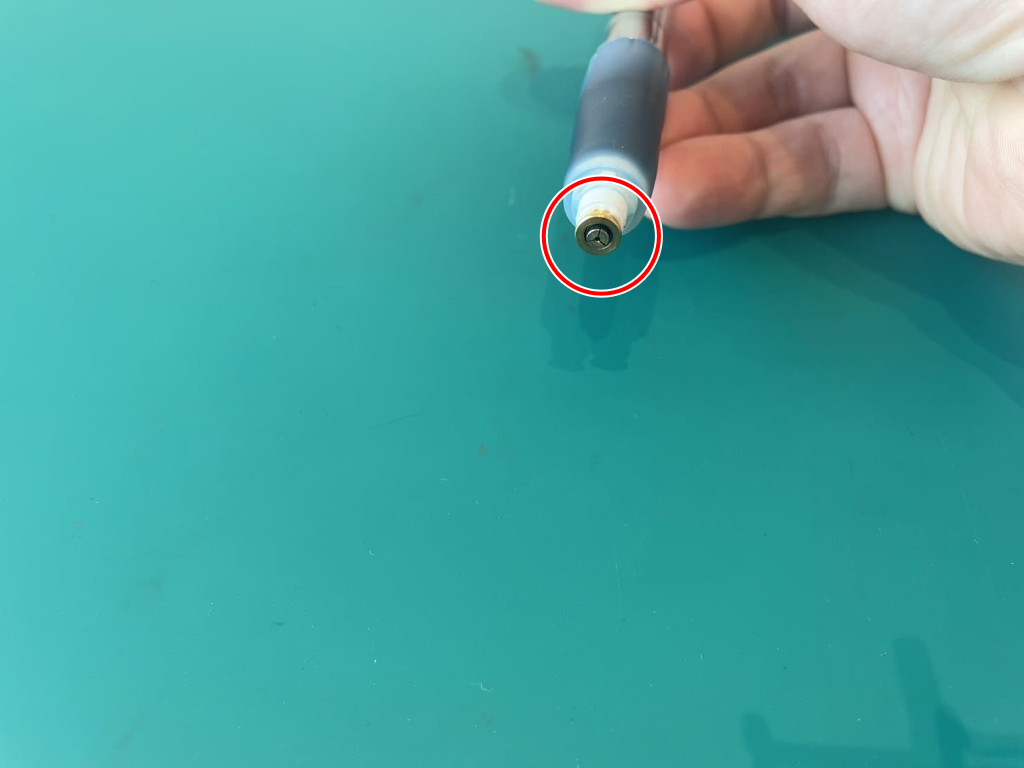 (補足)チャンクはノック状態で輪を下ろすと開く