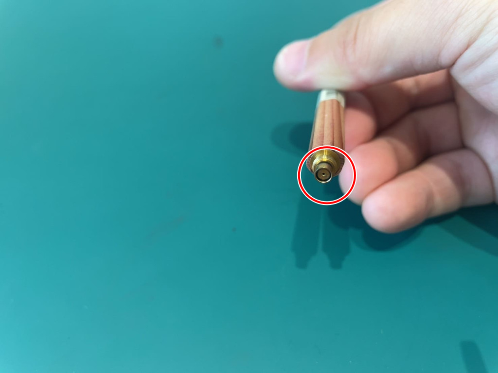 (補足)チャンクはノック状態で輪を下ろすと開く