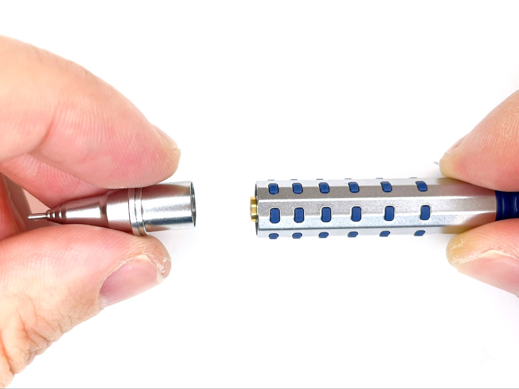 口金を装着する