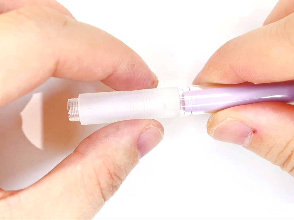 グリップを外す