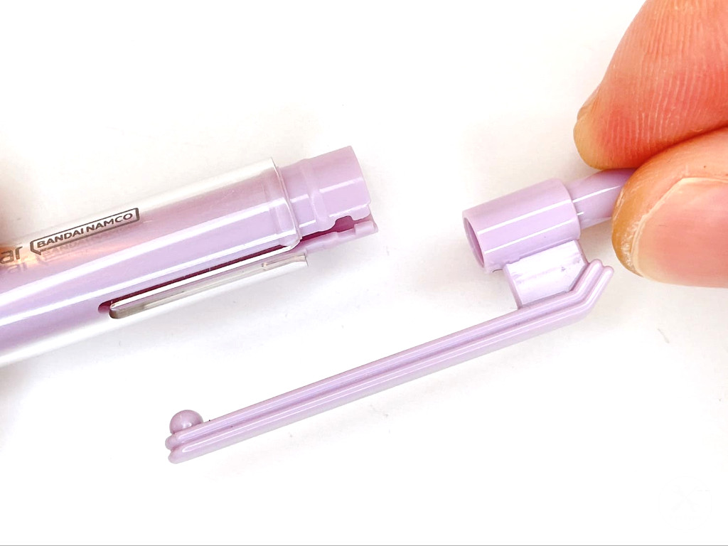 クリップを装着する