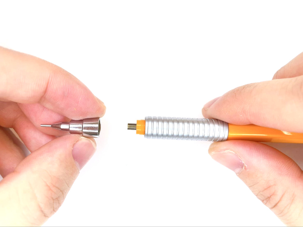 口金を装着する