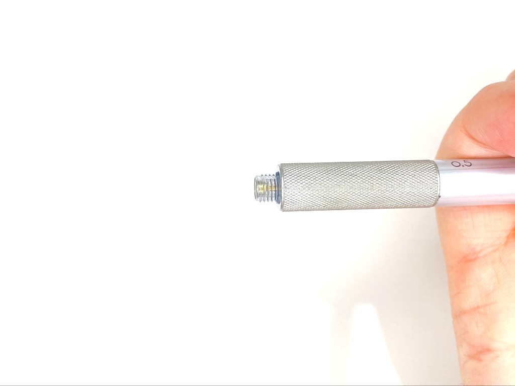 （補足）チャックはノック状態で輪を下ろすと開く