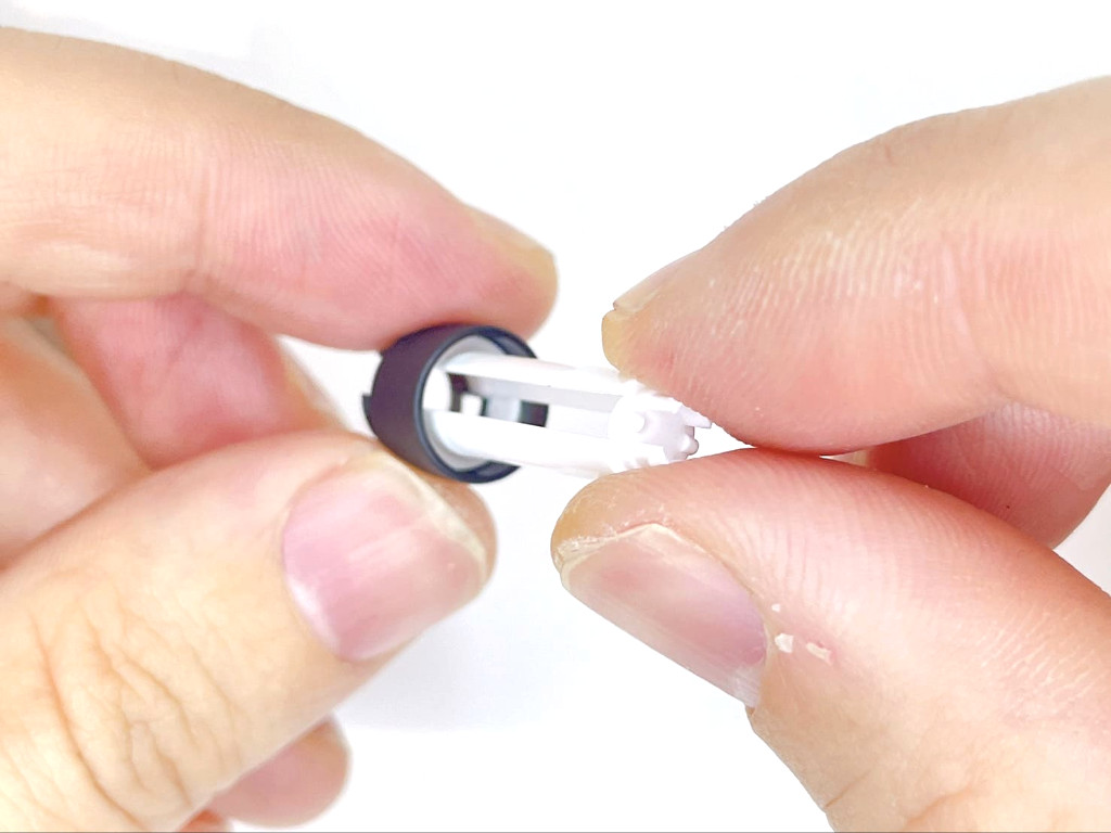 （補足）ノック部品の内部は分解不可