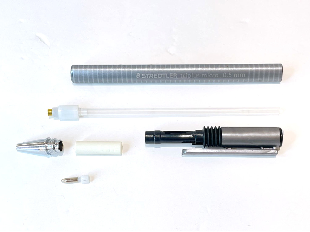 ステッドラーtriplus microの分解方法