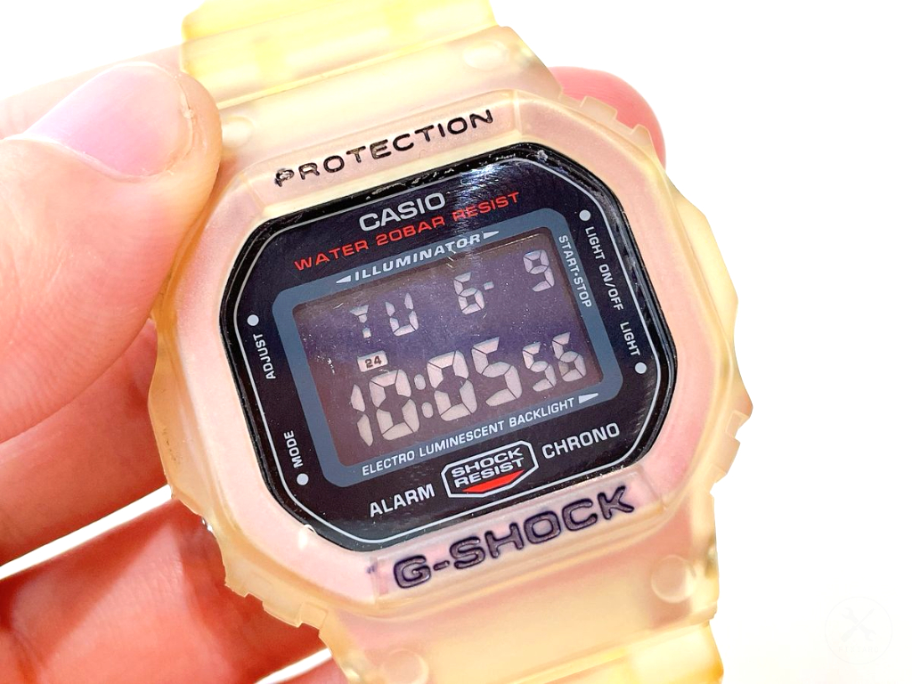 GショックDW5600HRの時刻・日付合わせのアイキャッチ画像