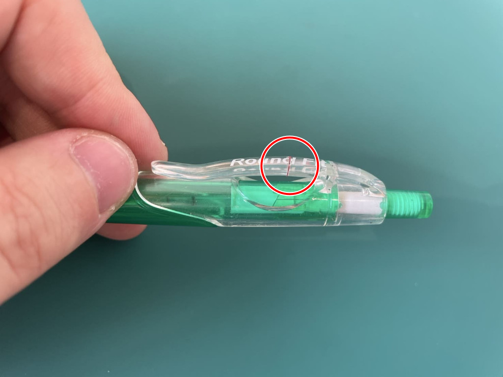 ボールペンのクリップが折れた時の対処法